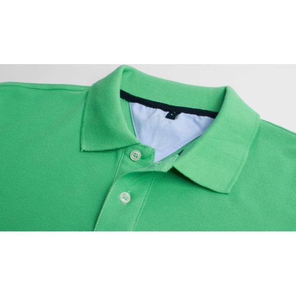 Bright Colored Custom Cotton Polo Shirts Short Sleeve With Personalized Printing