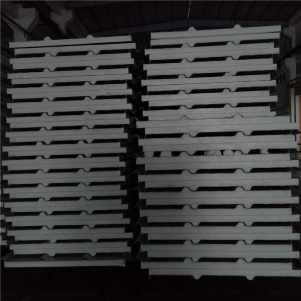 light weight insulated 0.526mm eps ploystyrene foam sandwich panel for warehouse