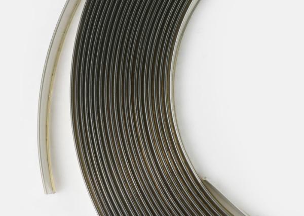 2.6CM Channel Letter Trim Cap Silver Color Sign Trim Cap With Structural Integrity Plastic Trim Cap