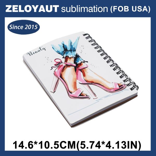 Wholesale Custom Logo Printed A5 Dotted Notebook Sublimation Heat Press Paper Personal Blanks for Promotional Loose Notebook
