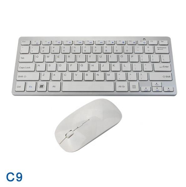2.4G Ultra Slim Keyboard Mouse Combo For Universal Tablet PC Computer