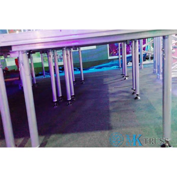 1200*2400мм Противоскользящая алюминиевая рама Мобильная сценическая платформа для развлечений на открытом воздухе