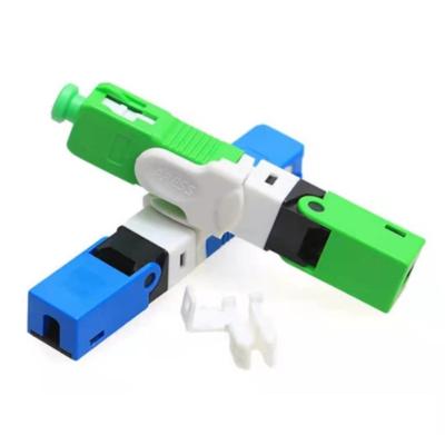 SM Ftth 50db Fiber Optic Fast Connector Sc Apc Upc Quick Assembly
