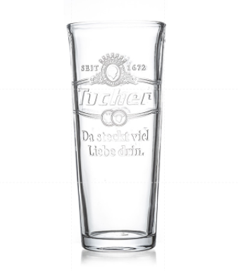 535ml прозрачные выдвиженческие выпивая стекла, выдвиженческие стекла пива с логотипом