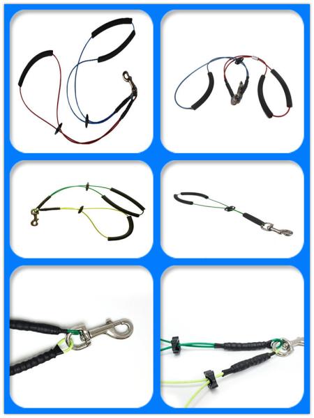 Réglable porte-bouchon harnais pour animaux de compagnie câble de liaison pour chien pour le nœud de toilettage