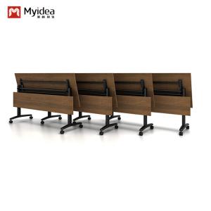 Dark Series Design Support customization Movable Foldable Office Desk Large