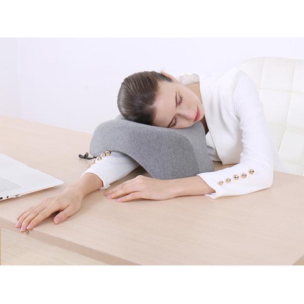 Office Nap Airplane Camping Knitted U-Shaped Memory Cotton Head and Neck Support Pillow