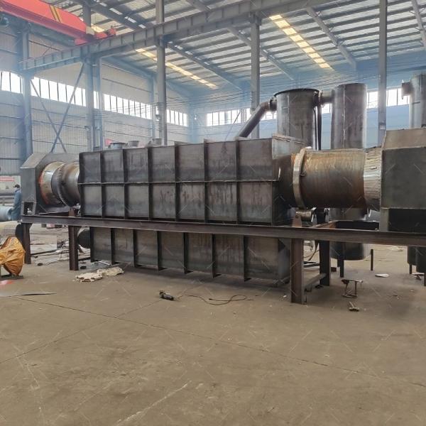 Máquina de Fabricação de Carvão Amigável ao Meio Ambiente Biocarbono de Cascas de Arroz e Pó de Carvão