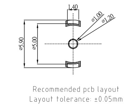 6.0mm Smart Watch Charging Cable 2Pin Magnetic Charger Universal for Smart Bracelet