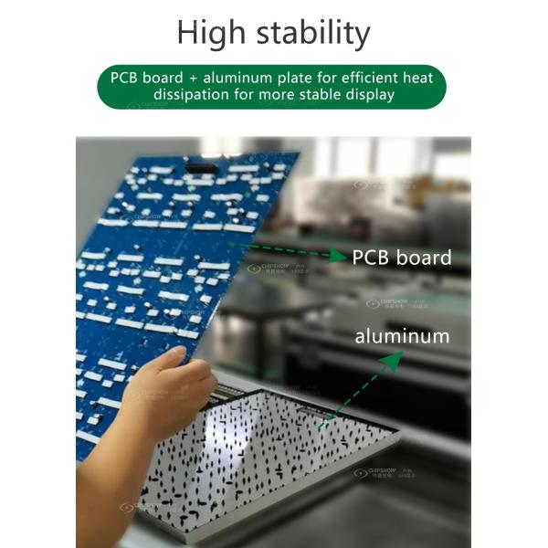 5ft by 10ft P6 IP65 Waterproof Lightweight Billboard Durable LED Panel Video Wall Outdoor LED Display Screen for Shopping Mall