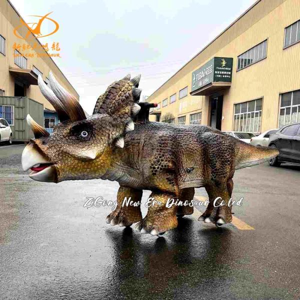 Realistic Triceratops Dinosaurs Walking Realistic Dinosaur Car