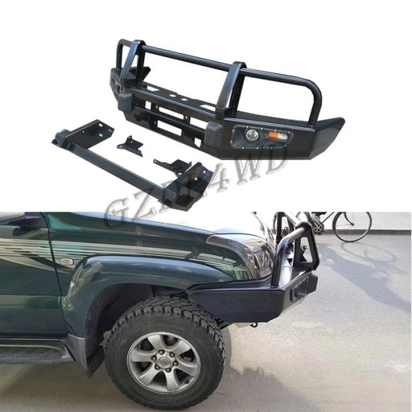 4x4 Bull Bar Front Bumper Guard For Trucks Land Cruiser 120 Series