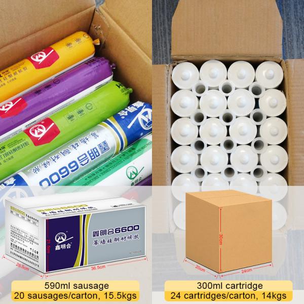 Structural Adhesive for 40 ft Container Home MH6600 Silicona Sealant High Tack Marine Adhesive