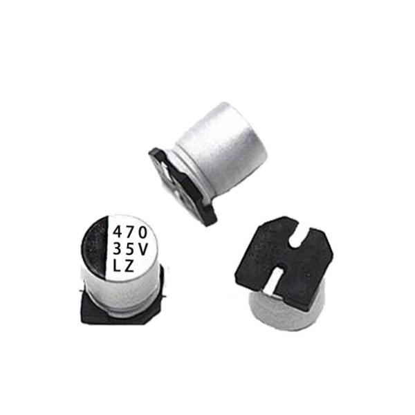 Поверхностный электролитический конденсатор держателя 470UF 35V VZ LZ SMD алюминиевый