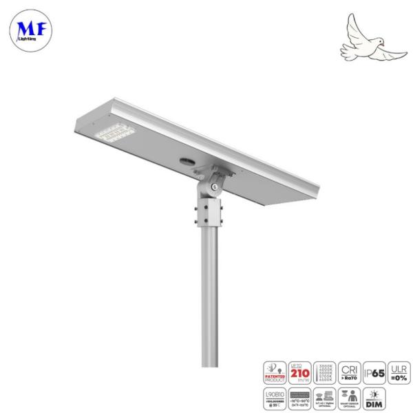 IP67 resistente à água luz LED lâmpada solar de rua LED iluminação de jardim de rua LED exterior 40W-120W sensor de microondas LED inteligente