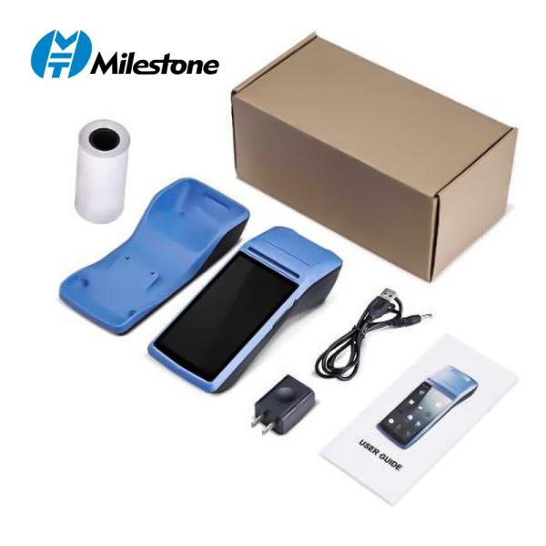 Машина POS андроида GPRS AGPs Handheld терминальная с встроенным принтером 70mm/s