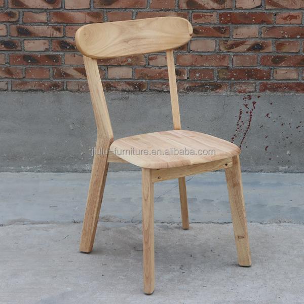 Customized Solid Wood Fast Food Cafe Restaurant Tables and Chairs with Rubber Wood Frame at Prices