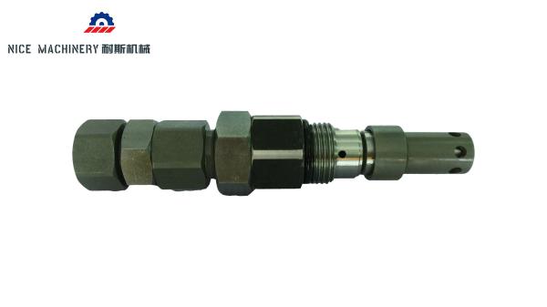 Steel Carwler Hydro Relief Valve Standard Hitachi Digger Parts With Wooden Case
