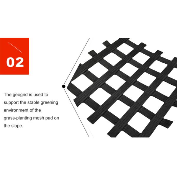 100-100kn Высокая прочность на протяжение Геосети для укрепления асфальтовых дорожек в желтом