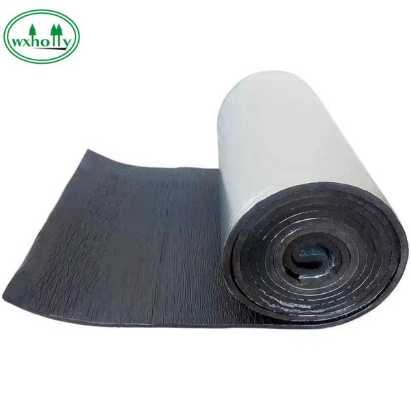 Class B1 Closed Cell Foam Rubber 3MM Rubber Foam Heat Insulation Roll