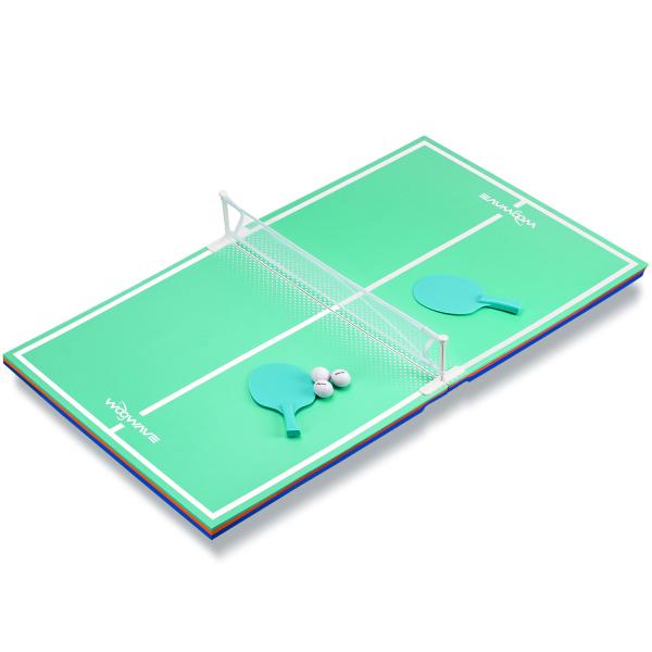 Outdoor Entertainment PingPong Table Pool Party Game with Floating Tray Table