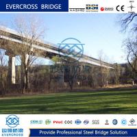 Rodovia de ponte de vigas de aço de convés permanente galvanizada a quente
