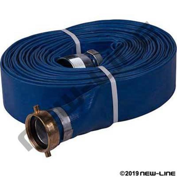 Agricultural irrigation 2 inch PVC layflat hose water pump hose