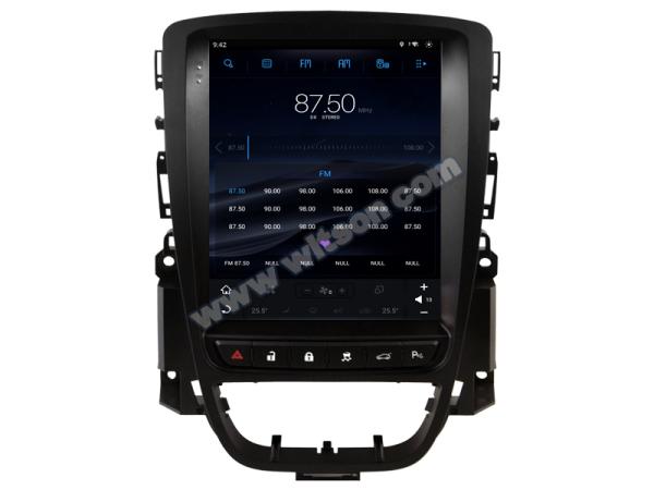 9Écran.7  Tesla Écran Android vertical Pour Buick Regal Opel Insignia 1 2008-2013 Multimédia pour voiture Stéréo GPS Lecteur de jeu de voiture
