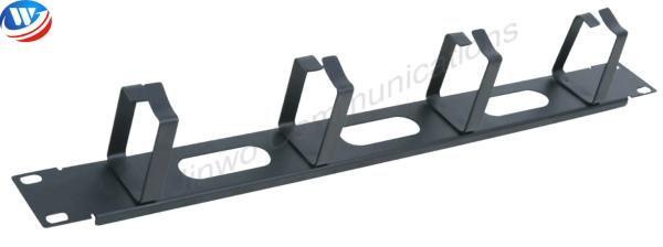 4PCS Metal Rings Horizontal Cable Manager Data Center Server Rack