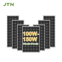 100W 110W 170W Black Mono PERC Shingled Solar Cell Panel with 23-24.2% Efficiency
