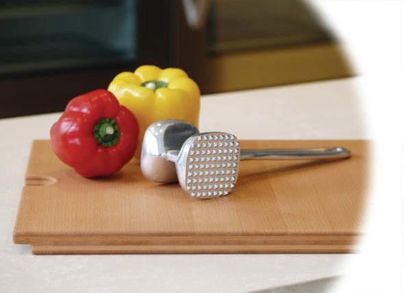 portable Home Meat Tenderizer Hammer , Light Weight Tenderizer Tool Cast Aluminum Steak