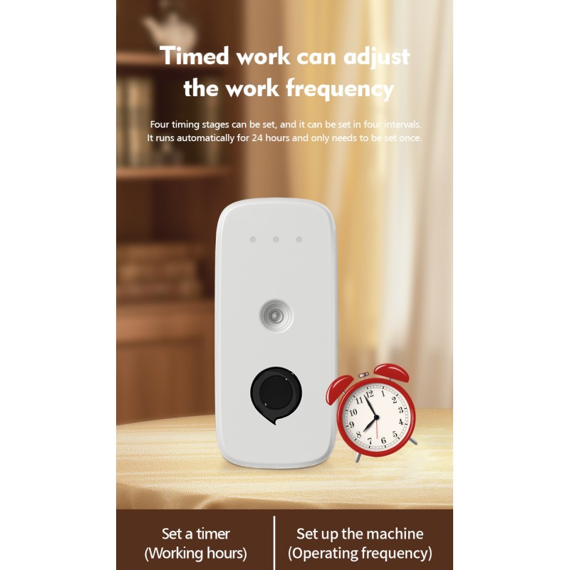Wall Mounted 168ML ABS Plastic Ultrasonic Aromatherapy Diffuser Electric Aroma Humidifier for Waterless Household Scent