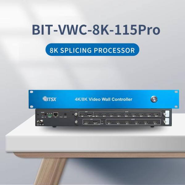 8K 1 en 15 sortie affichage de contenu multi-écran couplage pixel-pixel multi-écran 4x3 5x3 6x2 multi-moniteur splitter