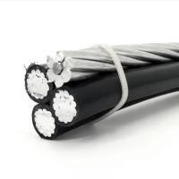 Conducteur groupé 0,6/ 1kv XLPE câble aérien isolant en aluminium personnalisé IEC