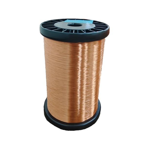 Oxygen Free Copper Enamelled Round Copper Wire with Insulation Thickness of 0.01mm-0.5mm and Dependable Conductor Resistance