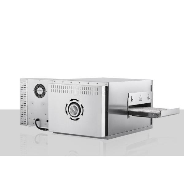 Forno inoxidável comercial 2800PA do transporte da convecção da pizza do gás ~