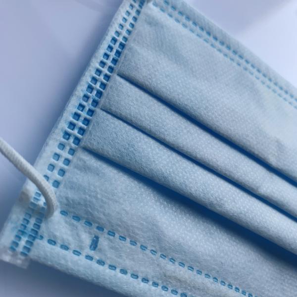 Medical Polymer 3 Ply Non Woven Face Mask , Earloop Disposable Surgical Masks
