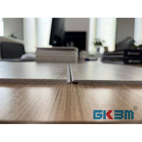 Огнеупорный анти- настил SPC выскальзывания LS-W8004 русый с серым цветом