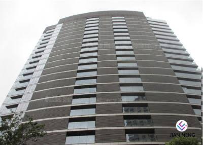 Curtain Wall Aluminium Windows And Doors Low - E Glass For Office Building
