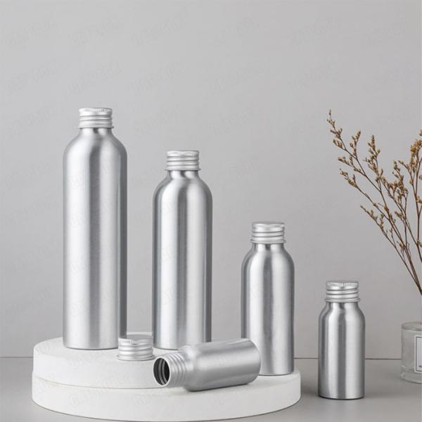 Empty Silver 15ml 30ml 50ml 100ml 250ml 500ml 600ml 1000ml Aluminum Water Bottle PERFUME Personal Skin Care Packaging