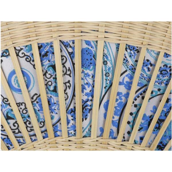 OEM Bamboo Rattan Pendant Light Umbrella Shape For House Decoration