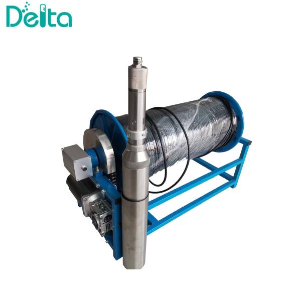 Cámara de inspección de pozos submarinos de estabilidad de acero eléctrica de cabrestante