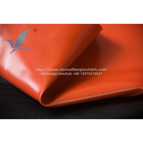 Single Sided Heat Insulation Silicone Coated Fiberglass Fabric