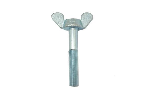 M10 Grade d'acier de classe 10.9 12.9 Bleu-blanc zinc plaqué Tête papillon aile vis à fil DIN318