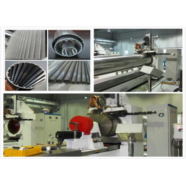 CNC Automatic Wire Mesh Making Machine For Stainless Steel Well Screen