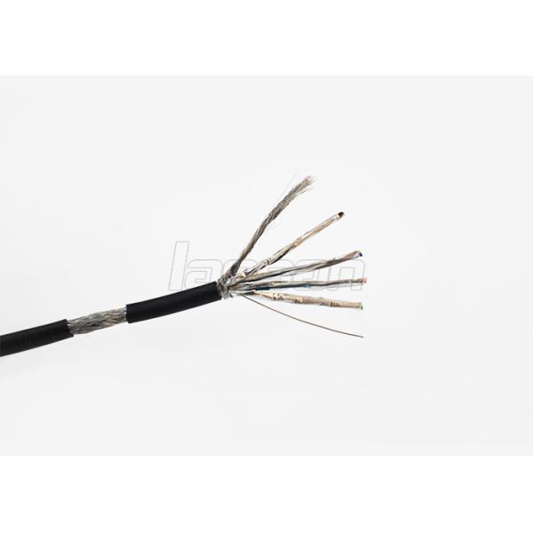 Гибкий провод CAT6A соединителя RJ45 PE 1m PVC FTP LSZH UTP чистый медный