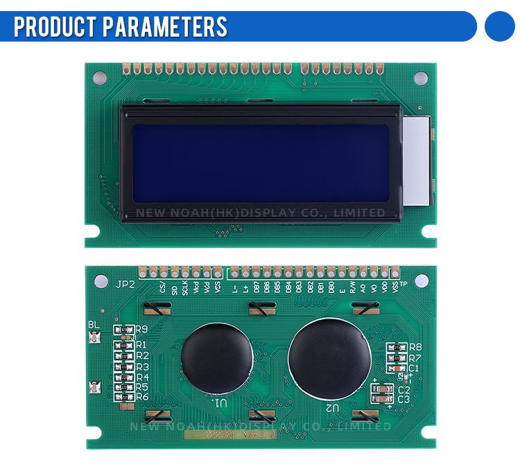 Blue Film LCD12232F LCB Monochrome InduStrial Screen ST7920 Graphic Dot Matrix 122*32 Monochrome Screen