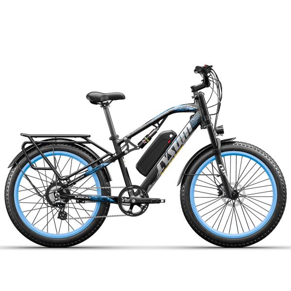 US EU STOCK Cysum M900 1000 Watt Fat Tire Ebike 26