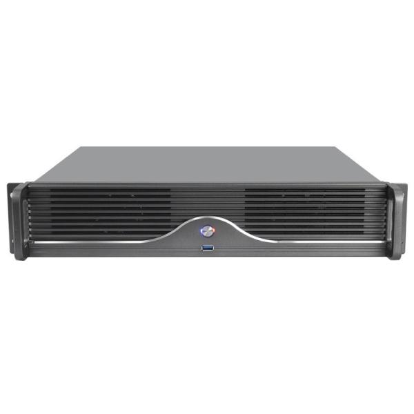 2U Server Industrial Computer Box Monitoring Small Board Large Power Supply USB3.0 Private Mold and Stock for B2B Orders