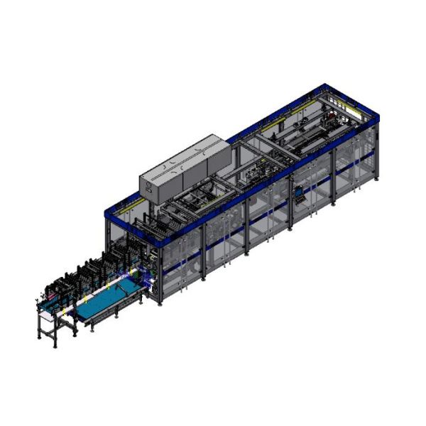 High-Speed 60BPM Wrap Around Case Packer with Multi-Format Compatibility and 380V AC Power for Beverage Carton Packing